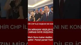 ATAŞEHİR CHP İLÇE BAŞKANI NE KONUŞTU .ATAMIZIN MİRASINI YEDİLER İÇTİLER