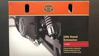 Harley Davidson Jiffy Stand / Kickstand Extension Install - How To