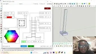 Plugin TOH rebars skecthup penulangan footplate dan kolom