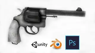 Basic texturing in Photoshop CS6 ; Exporting from Blender to Unity Game Engine ;