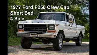 1977 Ford F250 Crew Cab Dentside Shortbed High Boy V8 4spd Manual 4x4 For Sale Hi Car Cave Aiken, SC