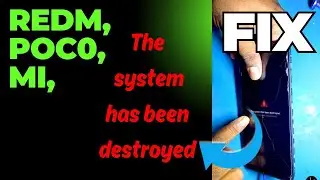The System Has Been Destroyed | Poco C3 | Redmi 9A | Poco C31
