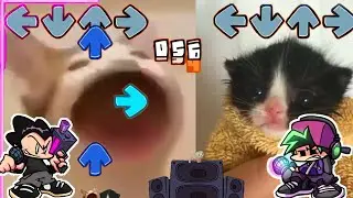 NEO(Pico) But TOWEL CAT VS POP CAT - Friday Night Funkin' Mod Neomod Week 3