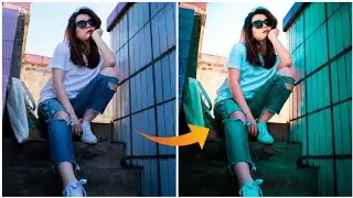 Lightroom aqua tone Effect photo editing || Lightroom photo editing