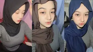 CEWEK HIJAB TOBRUT MANCUNG BIBIR SEKSI