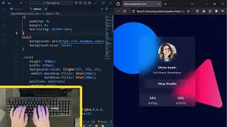 Creating Glassmorphism UI Cards with HTML and CSS | Step-by-Step Tutorial