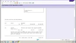 SAP MM How to Print Service Entry sheet ML83