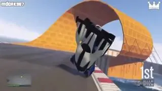 ТРЮКИ А ТАКЖЕ УДАЧНЫЕ МОМЕНТЫ GTA V #1 TRICKS AND GOOD TIME GTA V #1