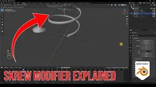 Blender 4.5 Screw Modifier Explained, Part 23 Tutorial