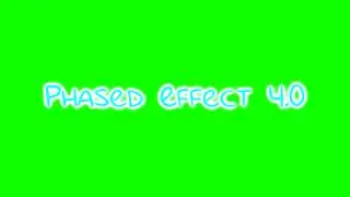 Phased Effect 4.0 Audio for 1 Minute