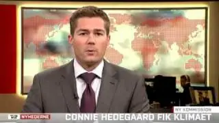 TV 2 presentation with THE NEWS 19.00 (NYHEDERNE)