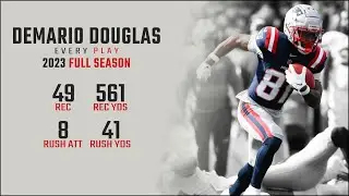 Demario Douglas Full Season Replay: Every Target and Catch in the 2023 NFL Season