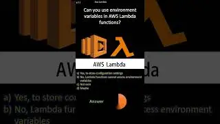 AWS Lambda | Can you use environment variables in AWS Lambda functions?