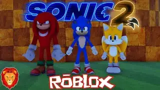 SONIC 2 LA PELICULA EN ROBLOX | PELICULA SONIC 2 ESPAÑOL 2022 SONIC EN ROBLOX LEON PICARON