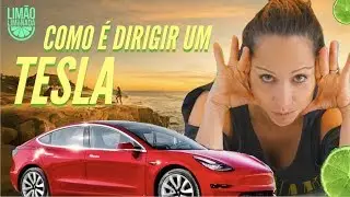 Tesla modelo 3:  Como é dirigir um carro elétrico.
