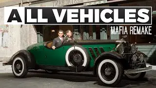 Mafia: Definitive Edition - All Vehicles