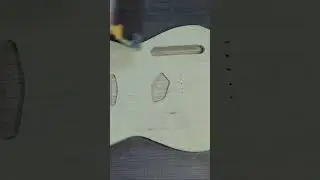 Grain Filling a Swamp Ash Telecaster Body | Part 1