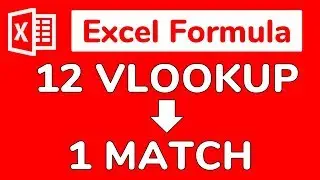 SPEED UP Excel: Replace 12 Vlookups by 1 Match - Doctor Excel 