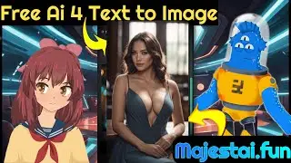 Majesta AI - Turn your thoughts into Images. Free AI to make money. 