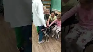 Приют Ласка в гостях у библиотеки 1