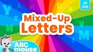 Mixed-Up Alphabet Magic in HD TV | 25 MINUTES | Spin the Wheel Compilation by ABCmouse 🎶 🔀