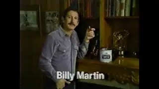 Captain Black Tobacco Commercial featuring Billy Martin (1985)