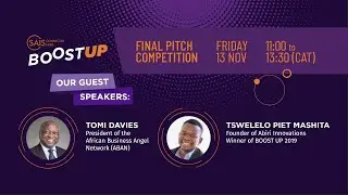 The BOOST UP Final Pitch Competition