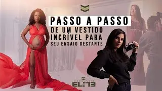 Como fazer um vestido sem costura para ensaio gestante?