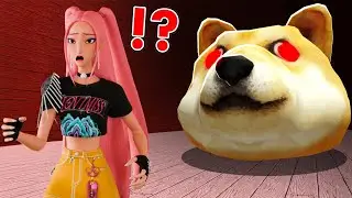 Mira Plays Roblox Escape Doge Head
