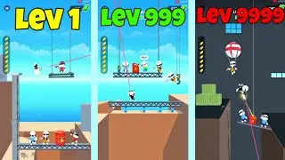 1 vs 999 vs 9999 level - Johnny Trigger Gameplay