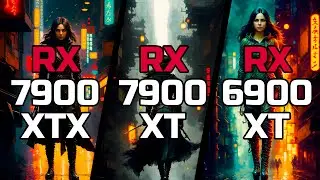 RX 7900 XTX vs RX 7900 XT vs RX 6900 XT - Test in 13 Games