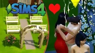 The Sims 4 WWE Family - John and Nikkis WEDDING!! Ep 17