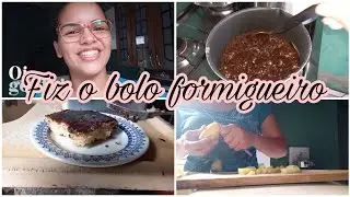 Tentei fazer bolo formigueiro pela primeira vez.. Sera que deu certo?