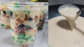 Resep kuah es teler super creamy, bisa untuk jenis minuman apa saja