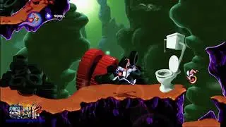 Earthworm Jimm HD Remake Playthrough on Series X X