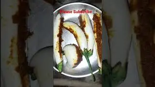 Masala Brinjal Fry Recipe Please Subscribe