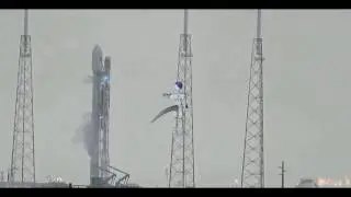 Frieza destroys SpaceX Falcon 9 rocket