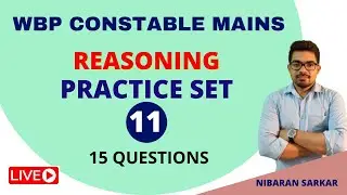 WBP Reasoning class | wbp constable and lady constable WBP Constable Mains 2020 | NS CAREER ACADEMY