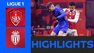 Stade Brestois - AS Monaco | 1-0 | Highlights | Ligue 1 2025-26 | brest monaco