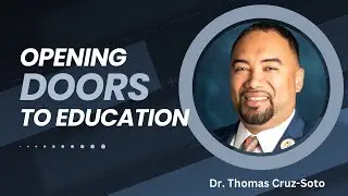 Overcoming Barriers: Dr. Thomas Cruz's Journey from Camden to Dean of Student Services. Ep 14