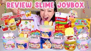 REVIEW SLIME TERLUCU JOYBOX ?! INDOMIE SLIME , MARSHMALLOW SLIME ,SARI ROTI SLIME 🥹😍🥳