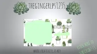 ♥ New outro!! (READ DESCRIPTION!!)  ♥