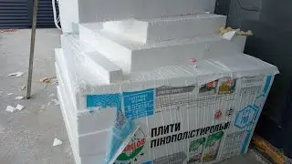 пенопласт на клей пену (делай правильно)