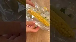 5 минут - и готово!✅ Вкусная, сочная кукуруза в микроволновке.🔸 5-minute sweet corn🌽