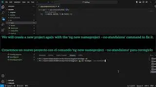 How to fix app.module.ts file in Angular 17+--Como corregir el archivo app.module.ts en Angular v17+