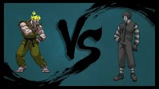 MUGEN ~ Rare Akuma (1p) vs. Dark Donald (1p)