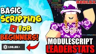 How To Script On Roblox - Module Script Leaderstats