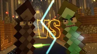 Diamond VS Netherite (Minecraft Animation)