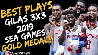 Gilas Pilipinas BEST PLAYS From 3x3 Gold Medal Run! | #ParaSaBayan 🇵🇭