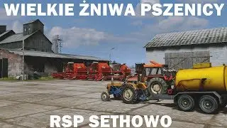 Wielkie Żniwa Pszenicy W RSP Sethowo Na 6 Bizonów ! [Smak 80-tych lat] FS13